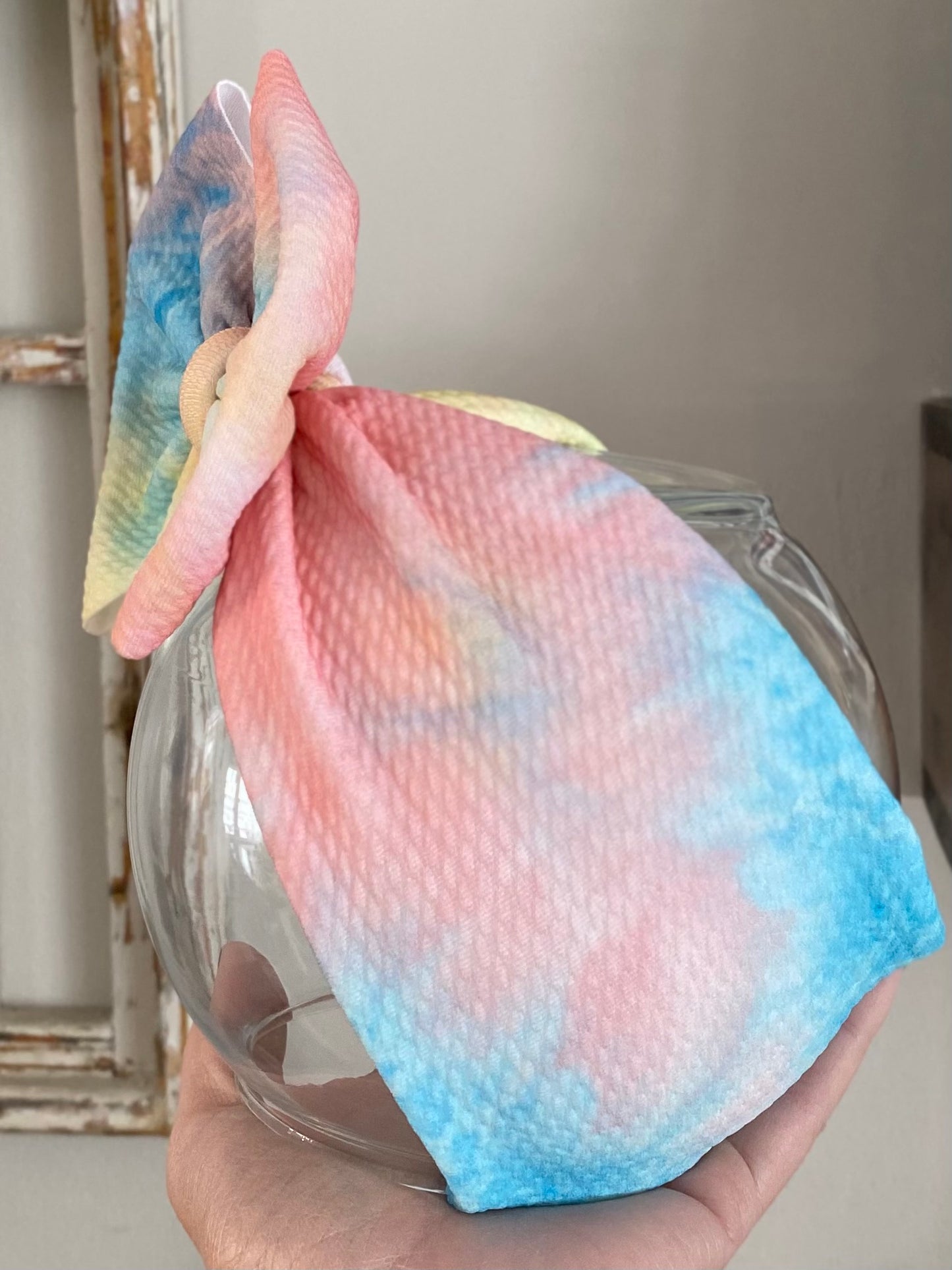 Rainbow Tie Dye Wrap