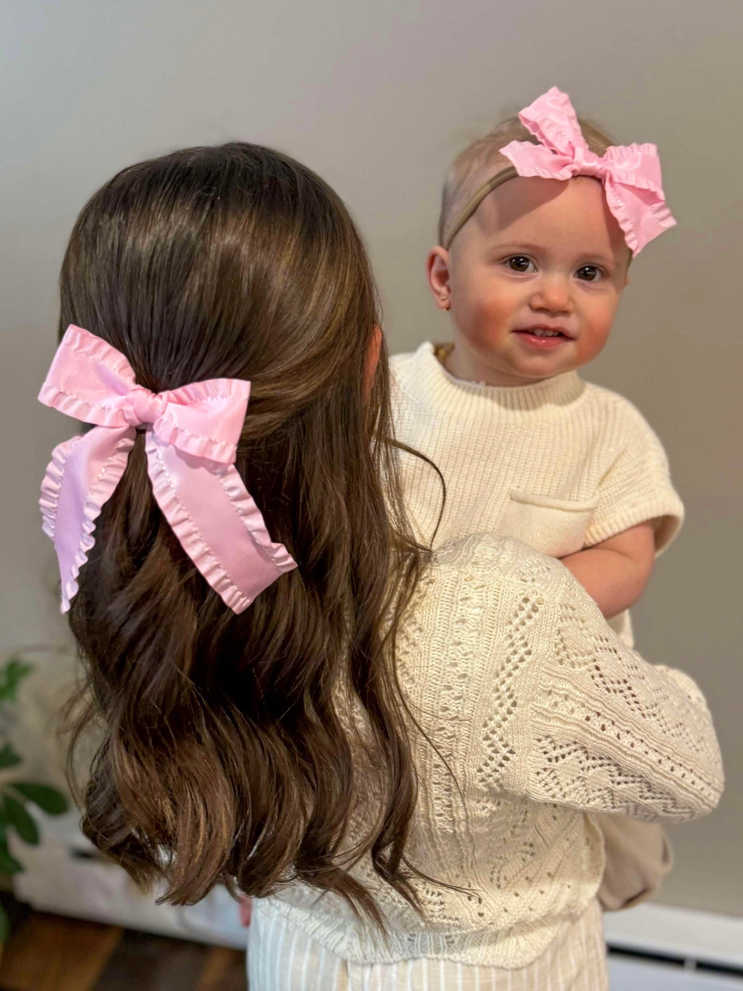 Ruffle Ribbon Bow