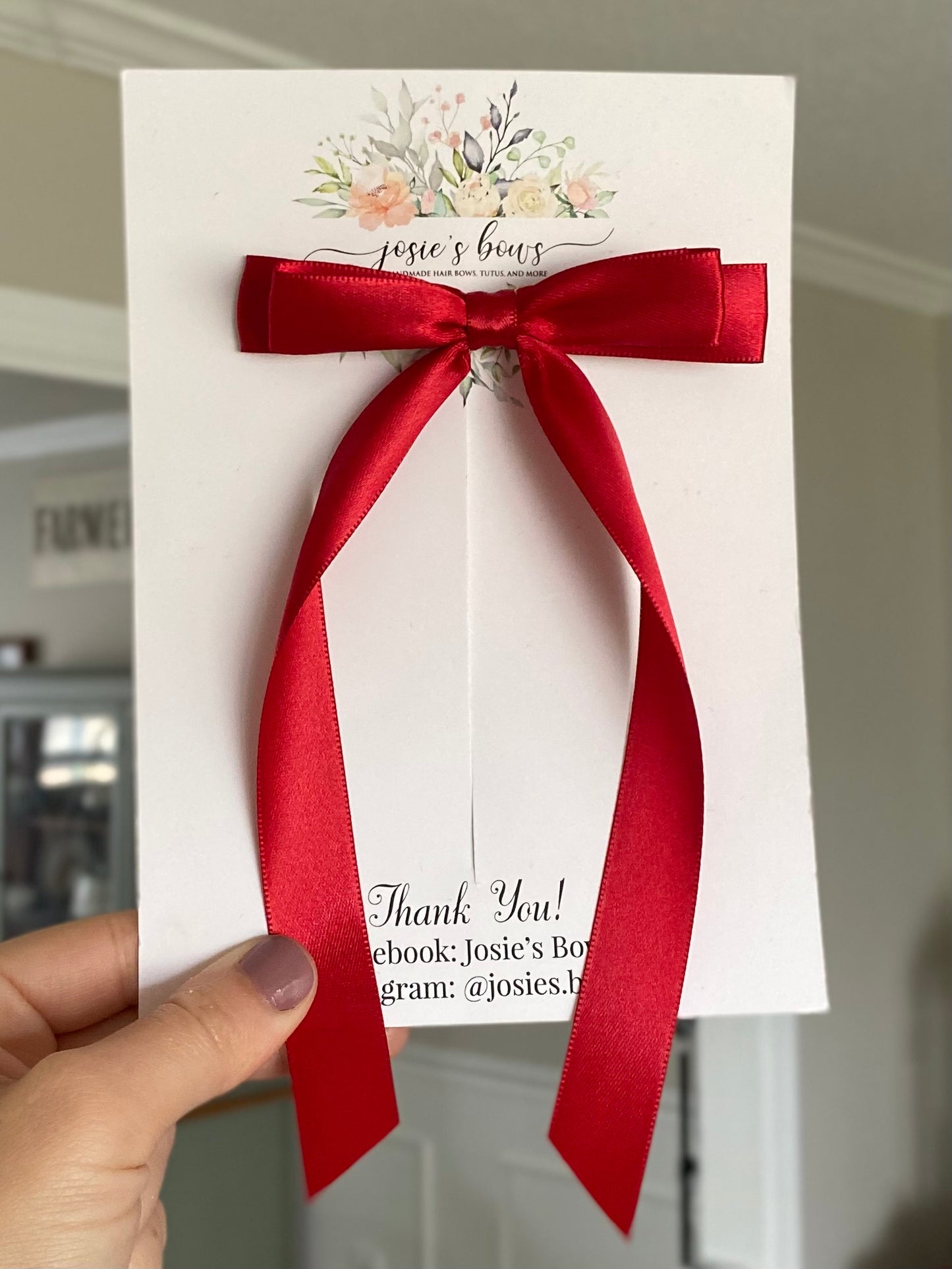 Ribbon Coquette Bow