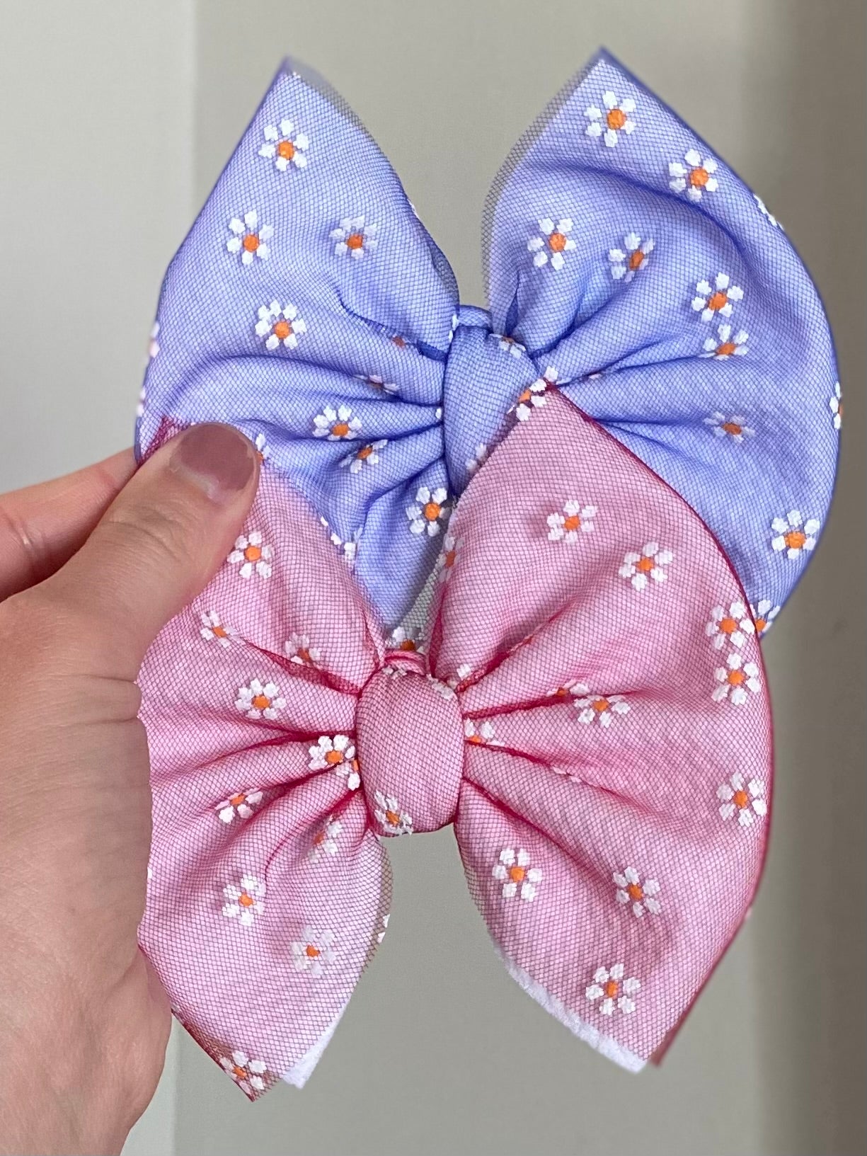 Daisy Mesh Knotted Headband (multiple color options)