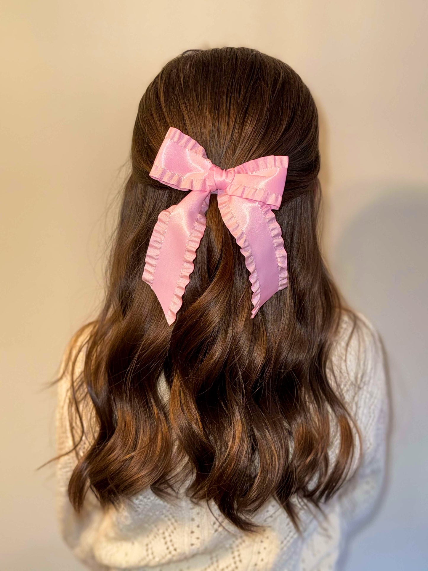 Ruffle Ribbon Bow
