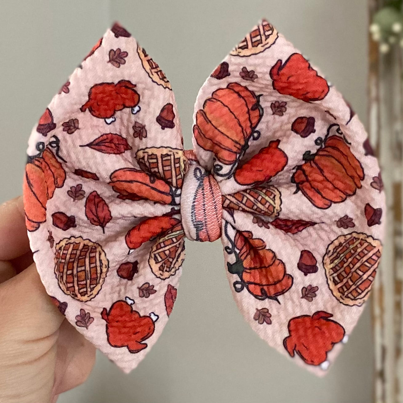 Pumpkin Pie Bow