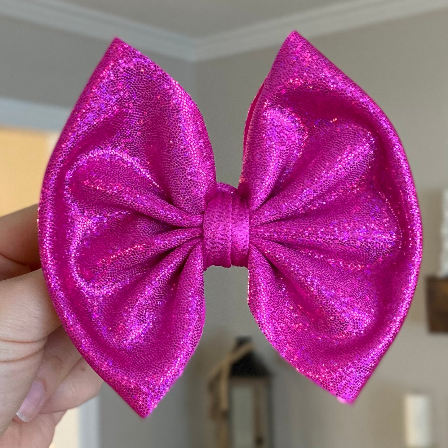 Valentine’s Holographic Original/Medium Bows