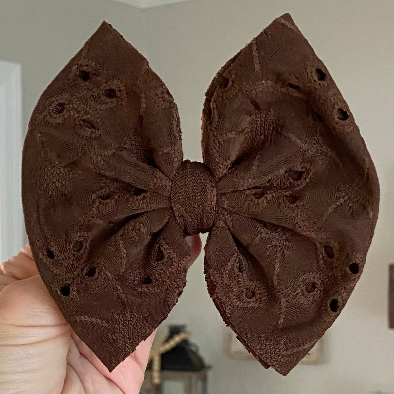 Fall Eyelet Bows