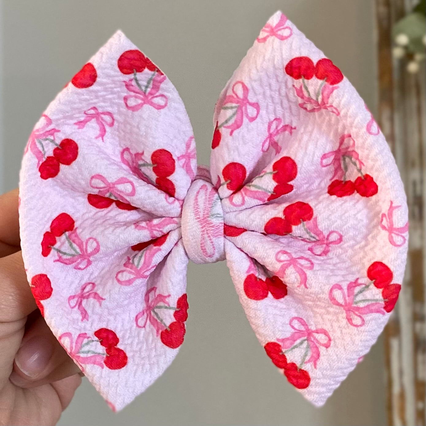 Coquette Cherries Bow