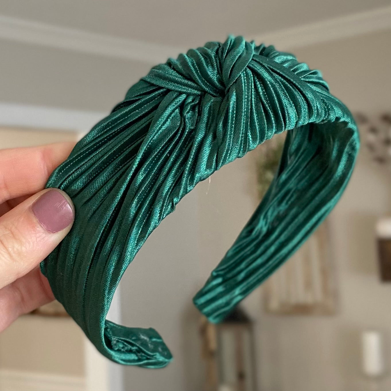 Pleated Adult Knot Headband