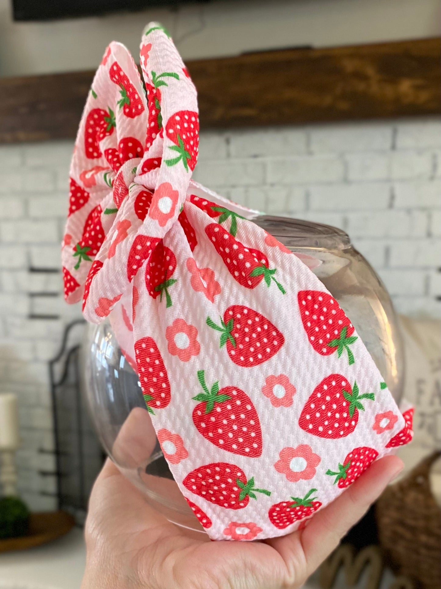 Floral Strawberry Wrap