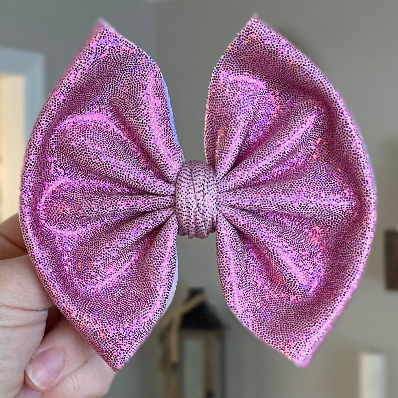 Valentine’s Holographic Original/Medium Bows