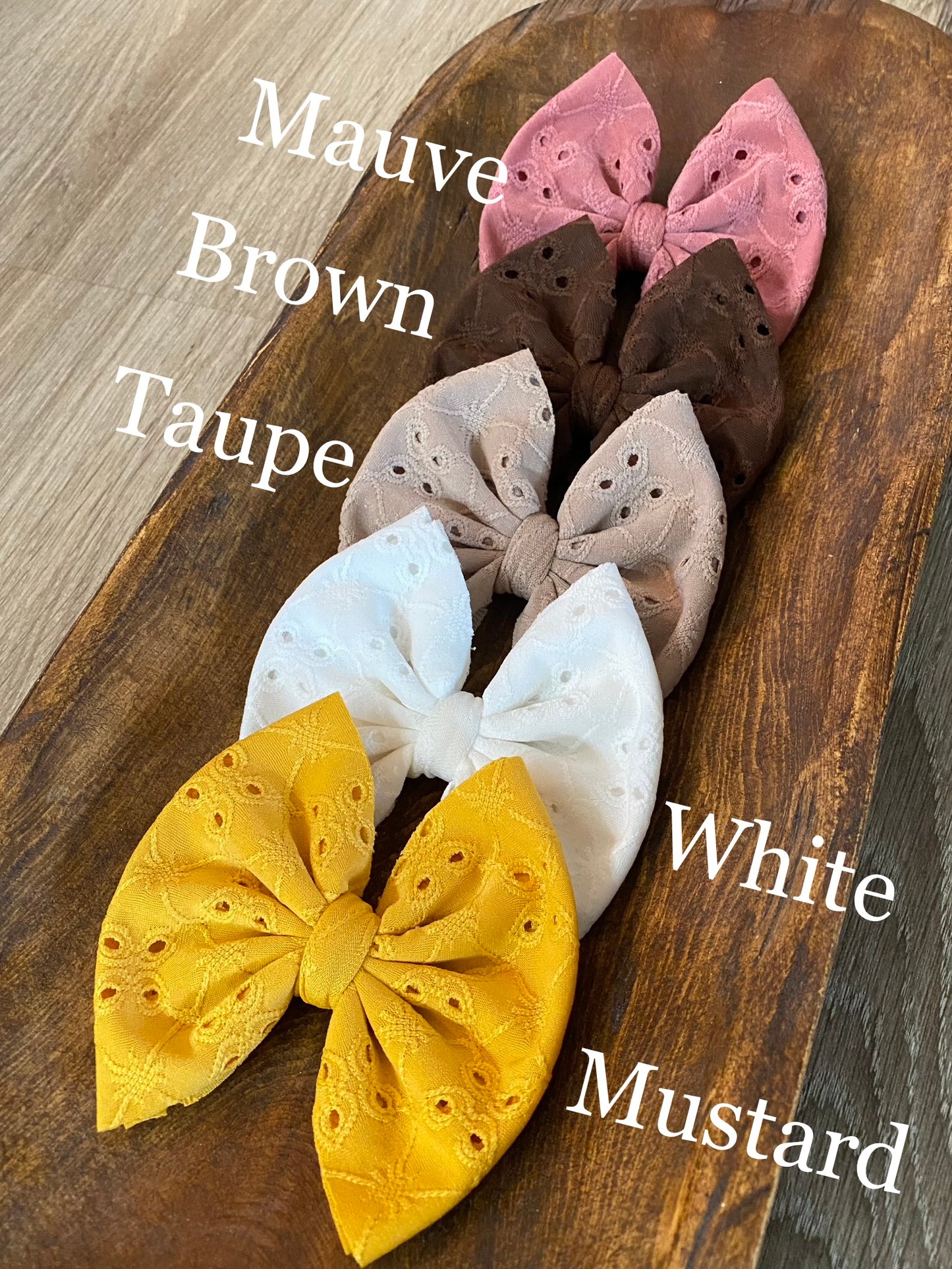 Fall Eyelet Knotted Headband (multiple color options)