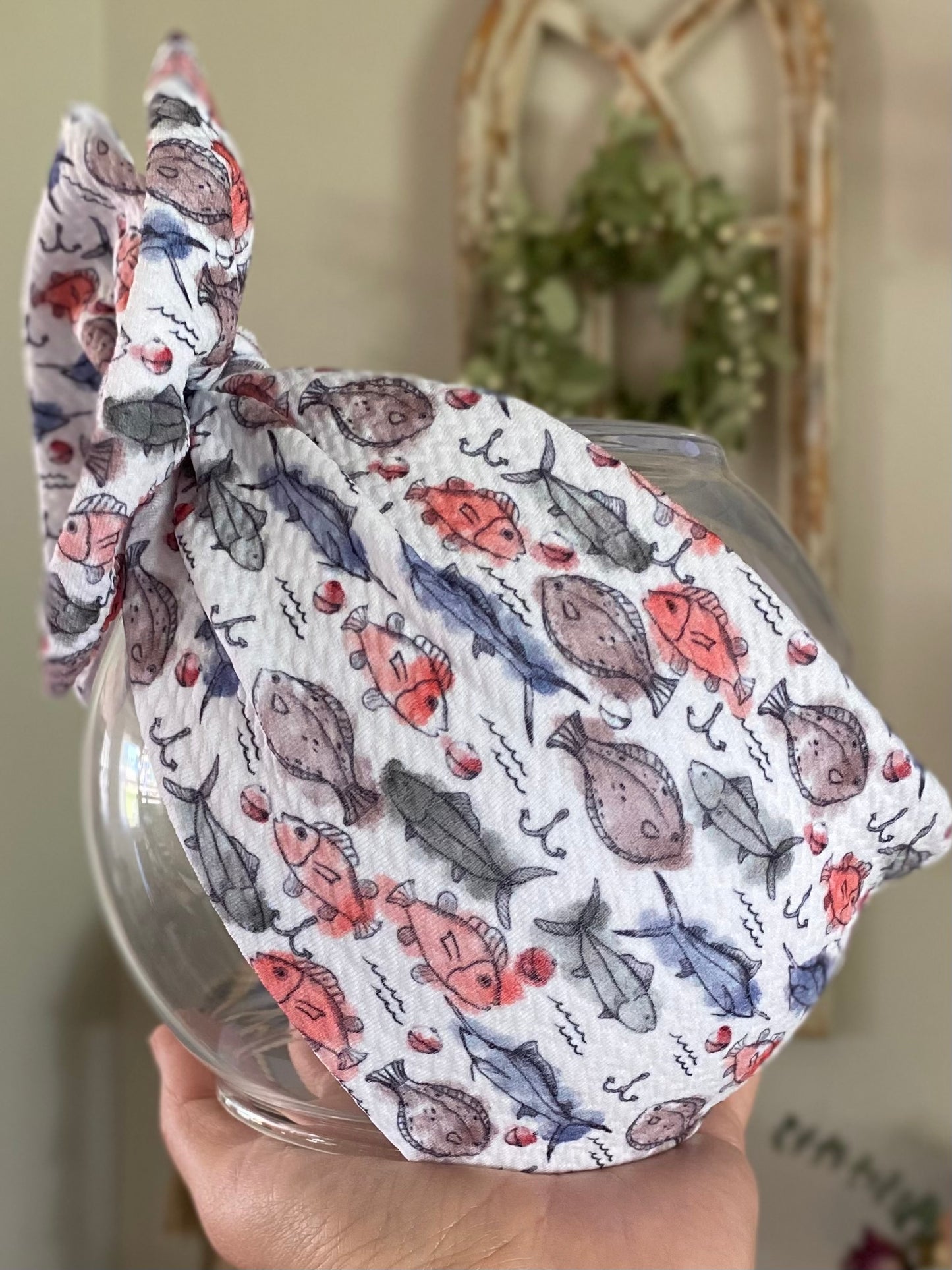 Watercolor Fish Wrap