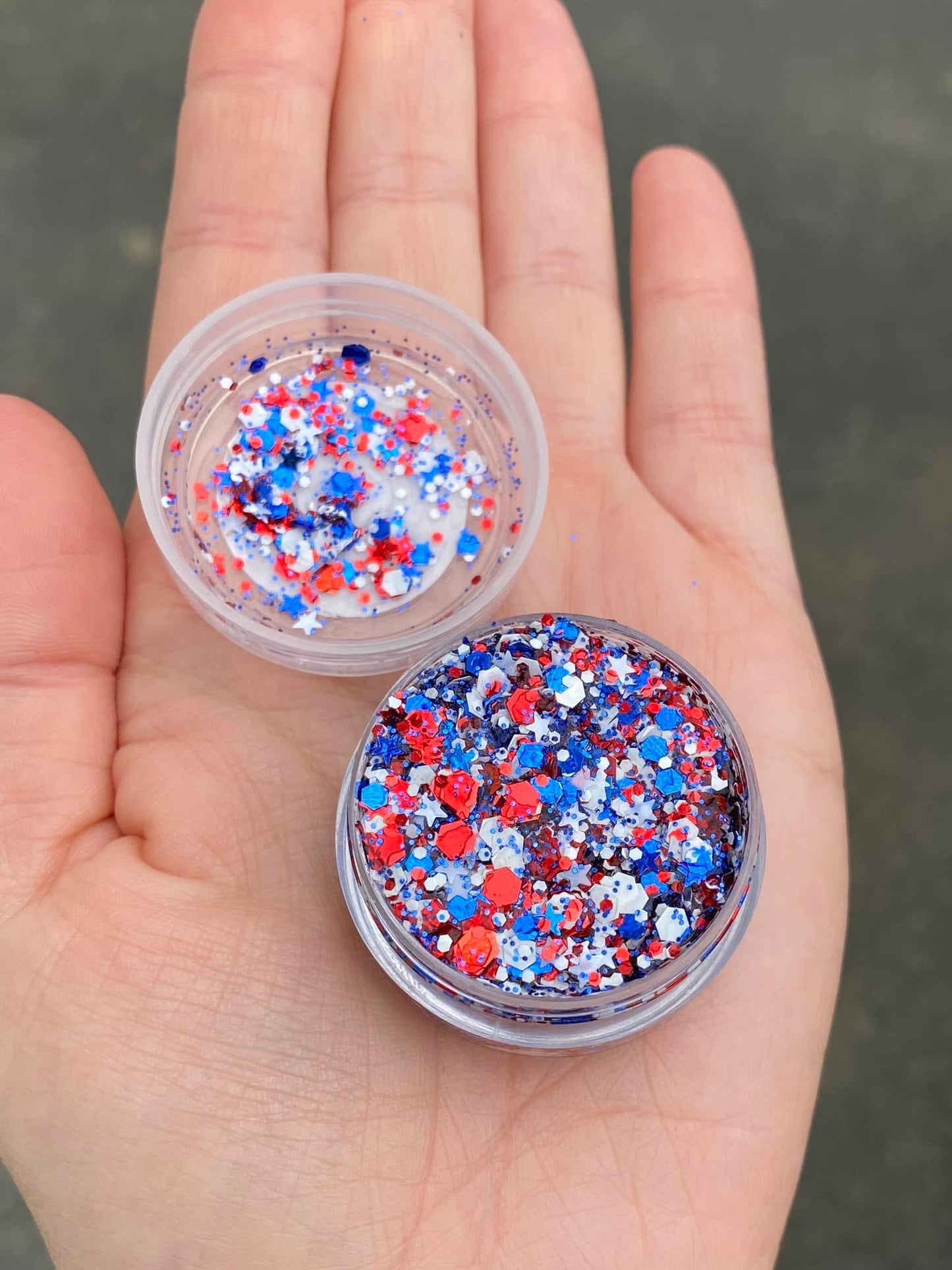 4th of July Hair Glitter