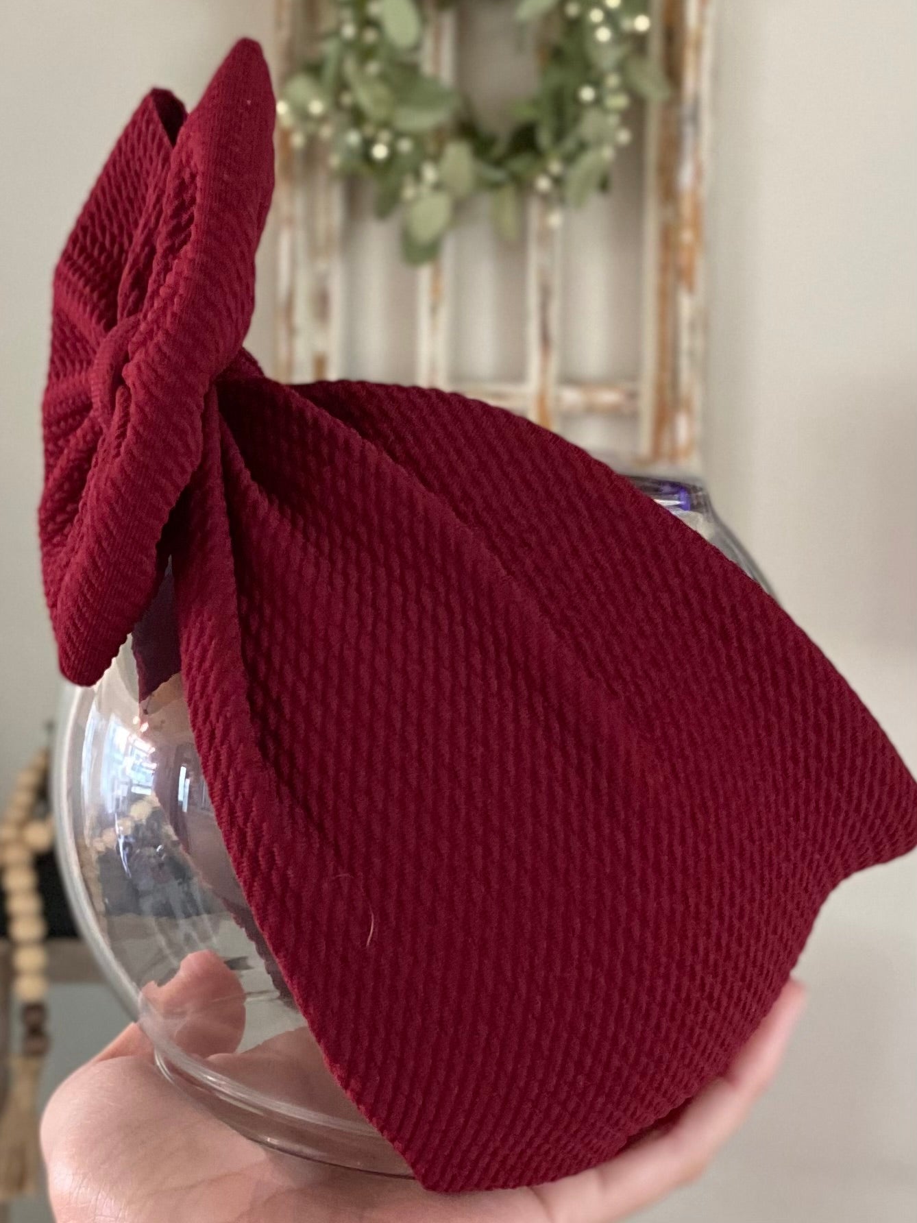 Burgundy Wrap