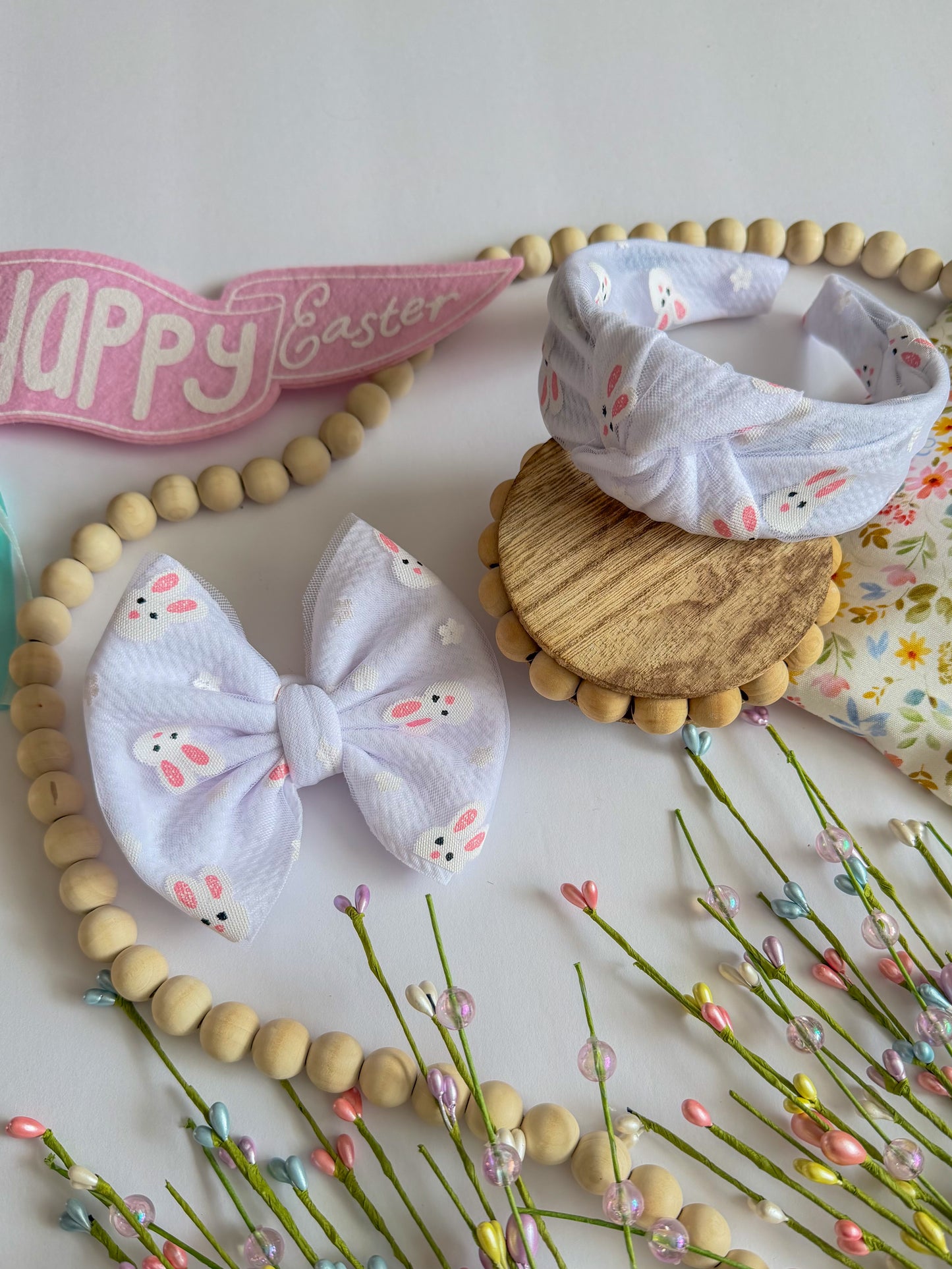 Bunny Mesh Bow