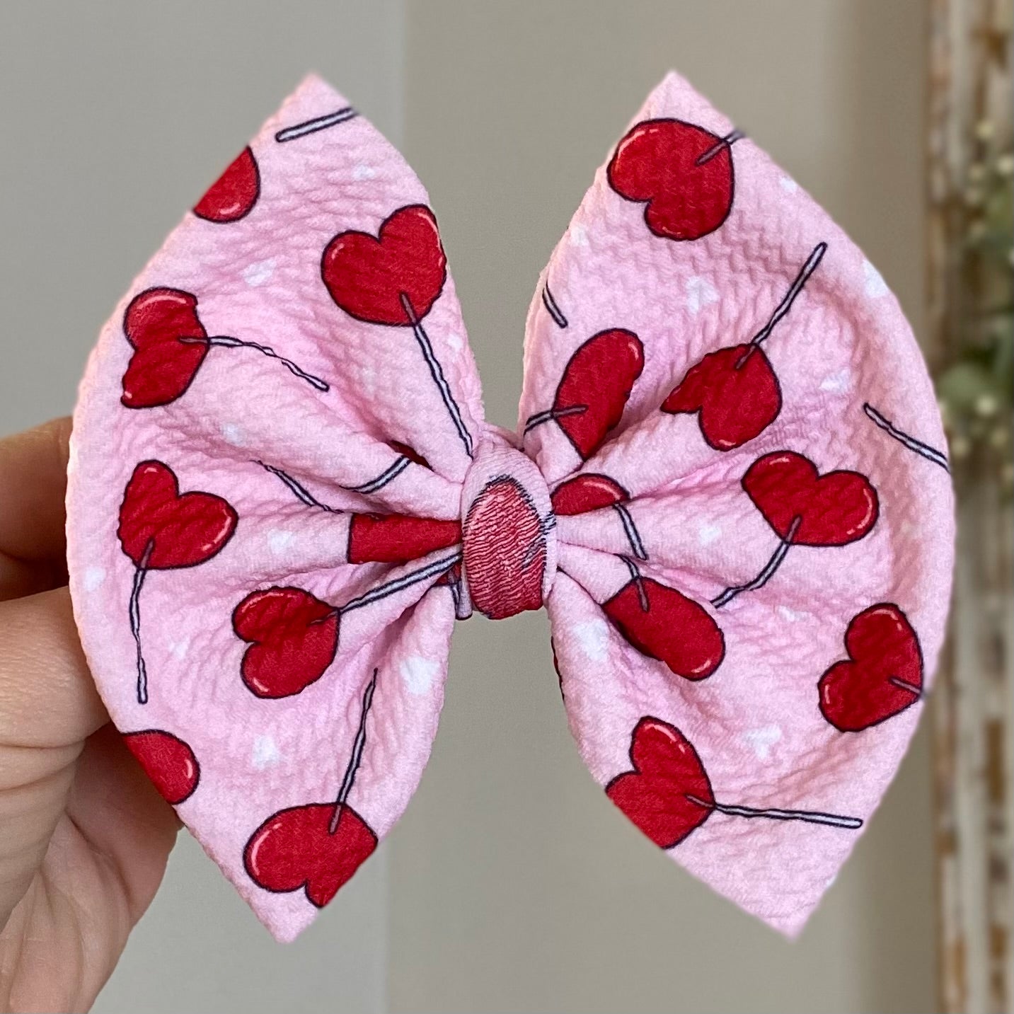Heart Lollipops Bow