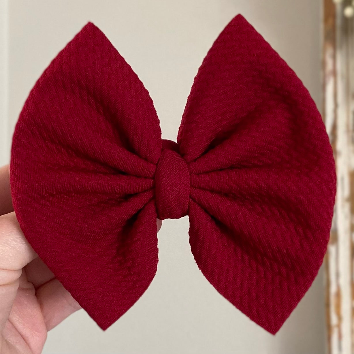 Cranberry Bow