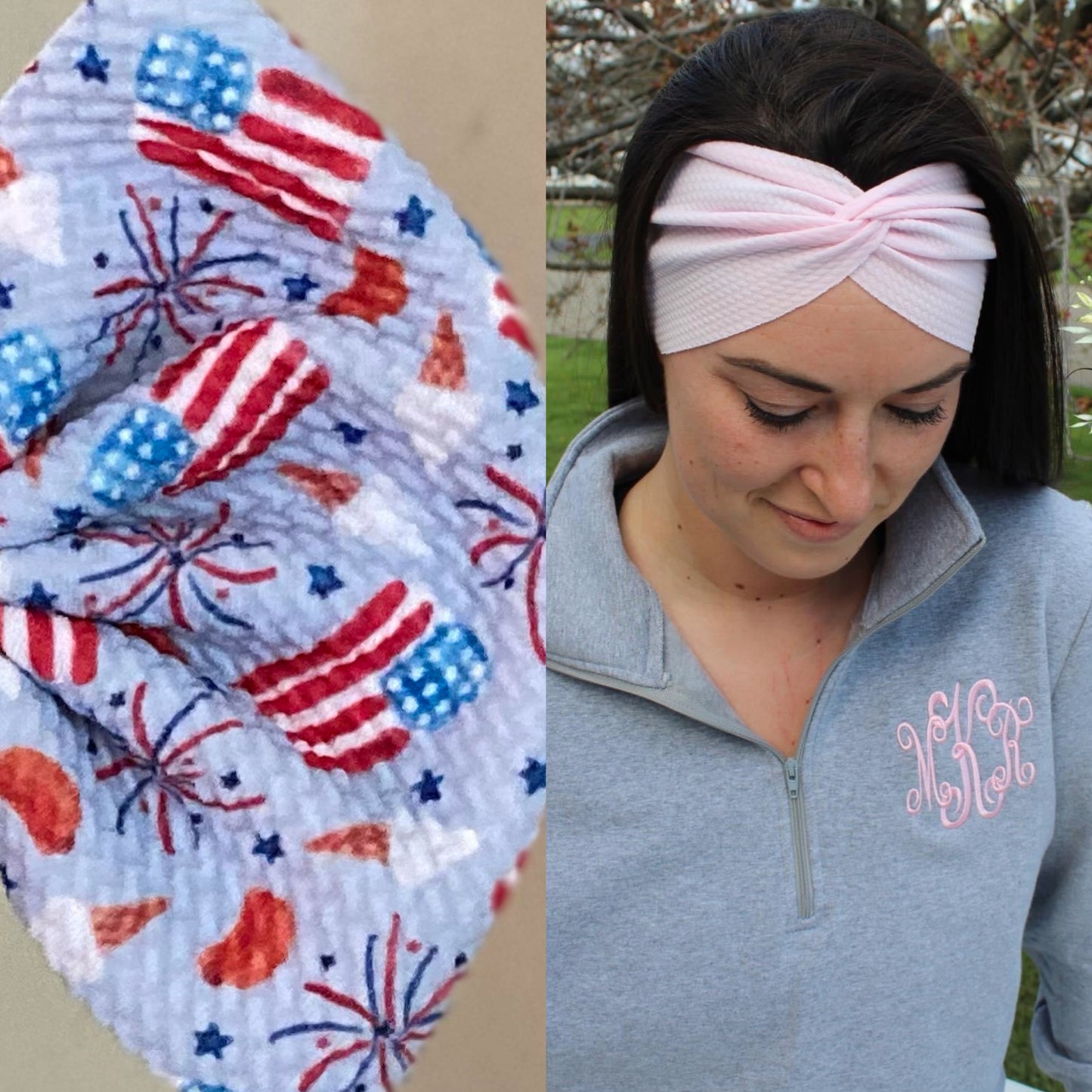 Independence Day Adult Twist Headband