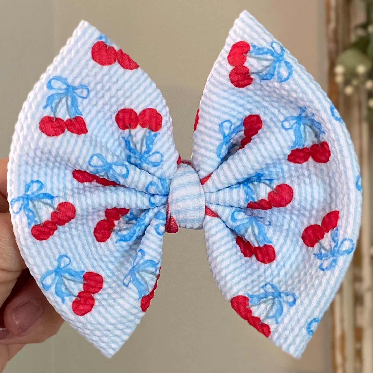 Coquette Cherries Bow