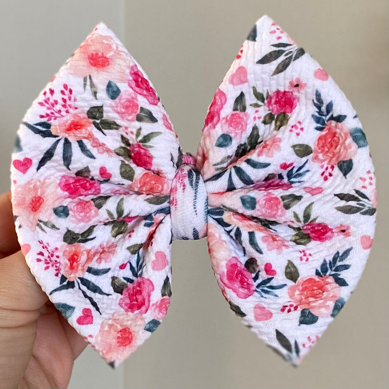 Floral Love Bow