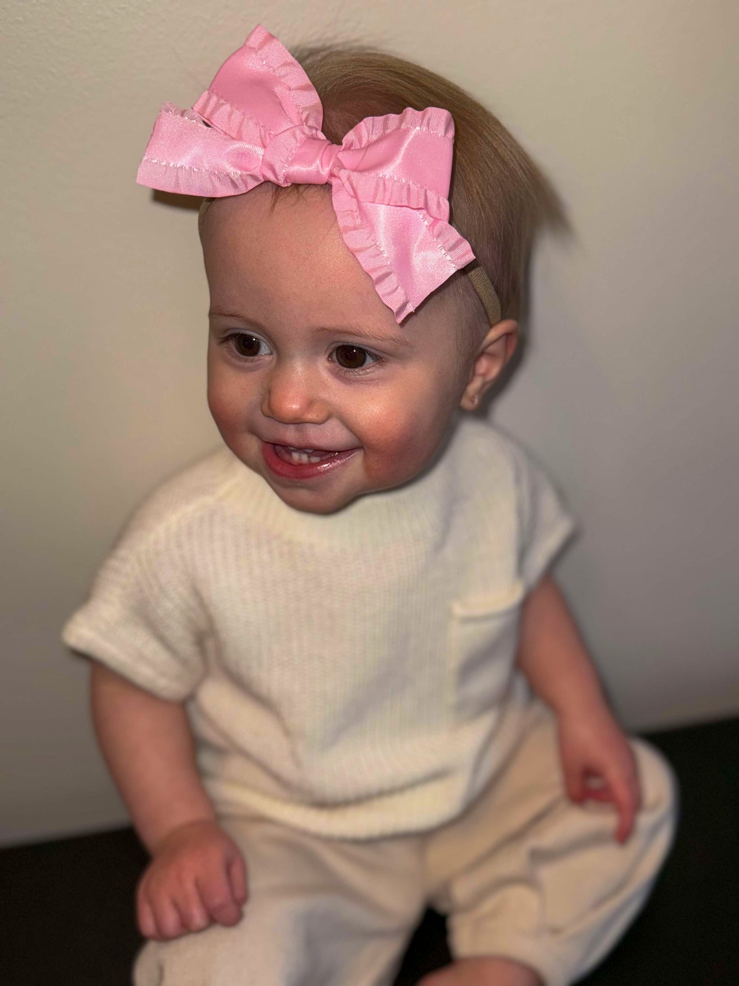 Ruffle Ribbon Bow