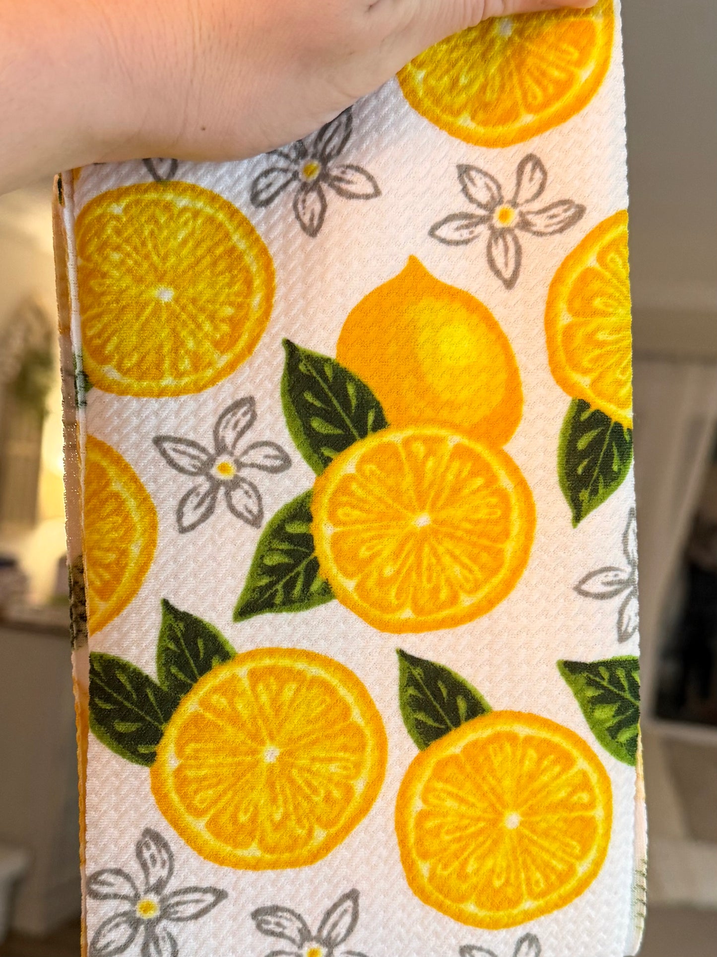 Floral Lemon Bow