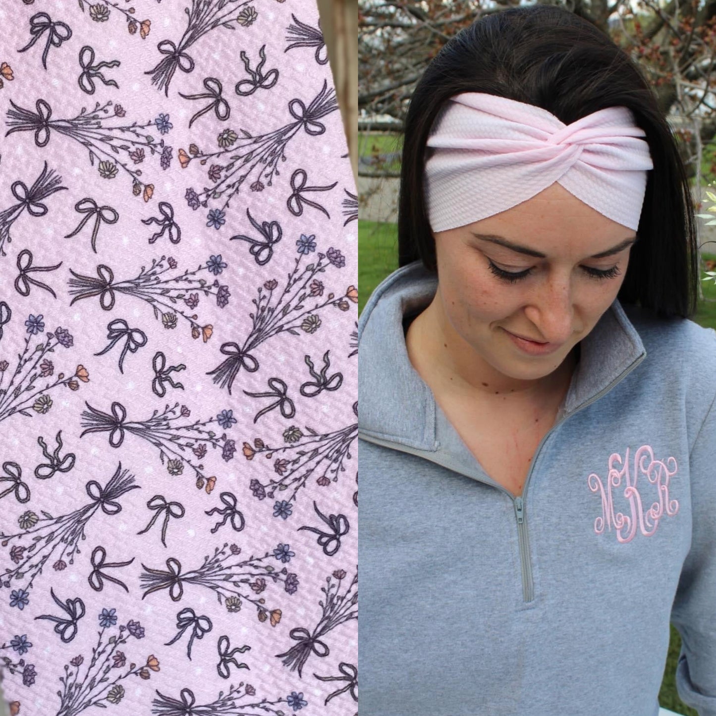 Wildflower Bouquets Adult Twist Headband