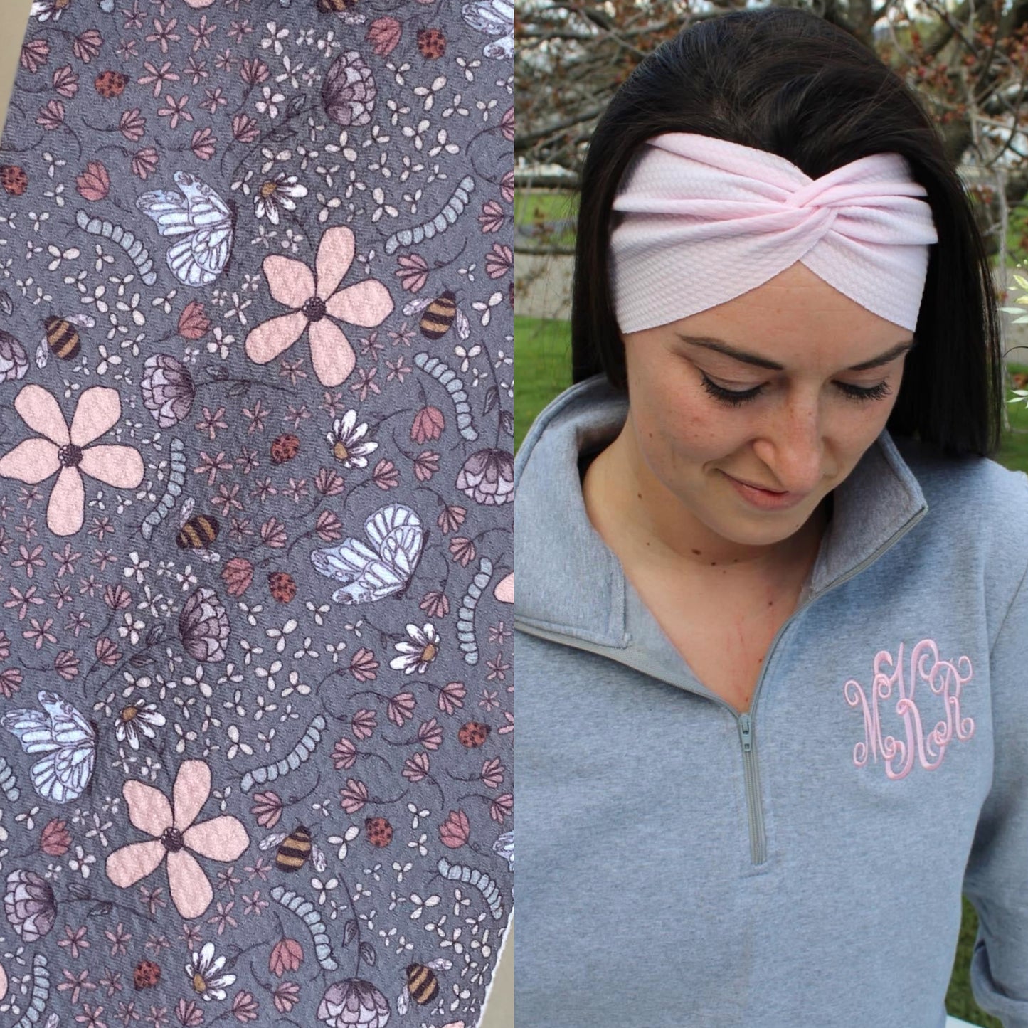 Spring Meadows Adult Twist Headband