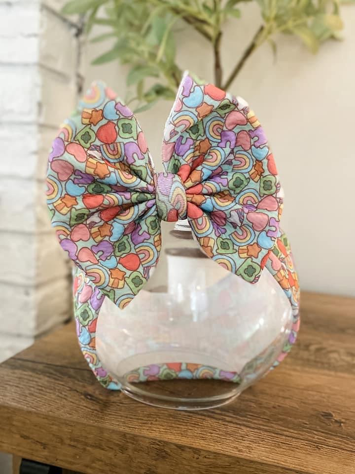 Lucky Charms Green Bow
