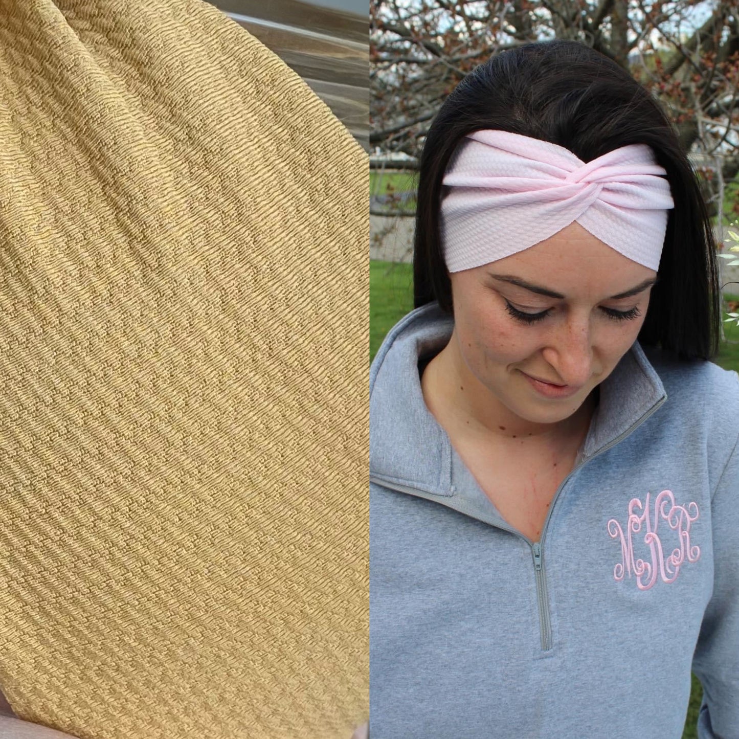 Caramel Adult Twist Headband