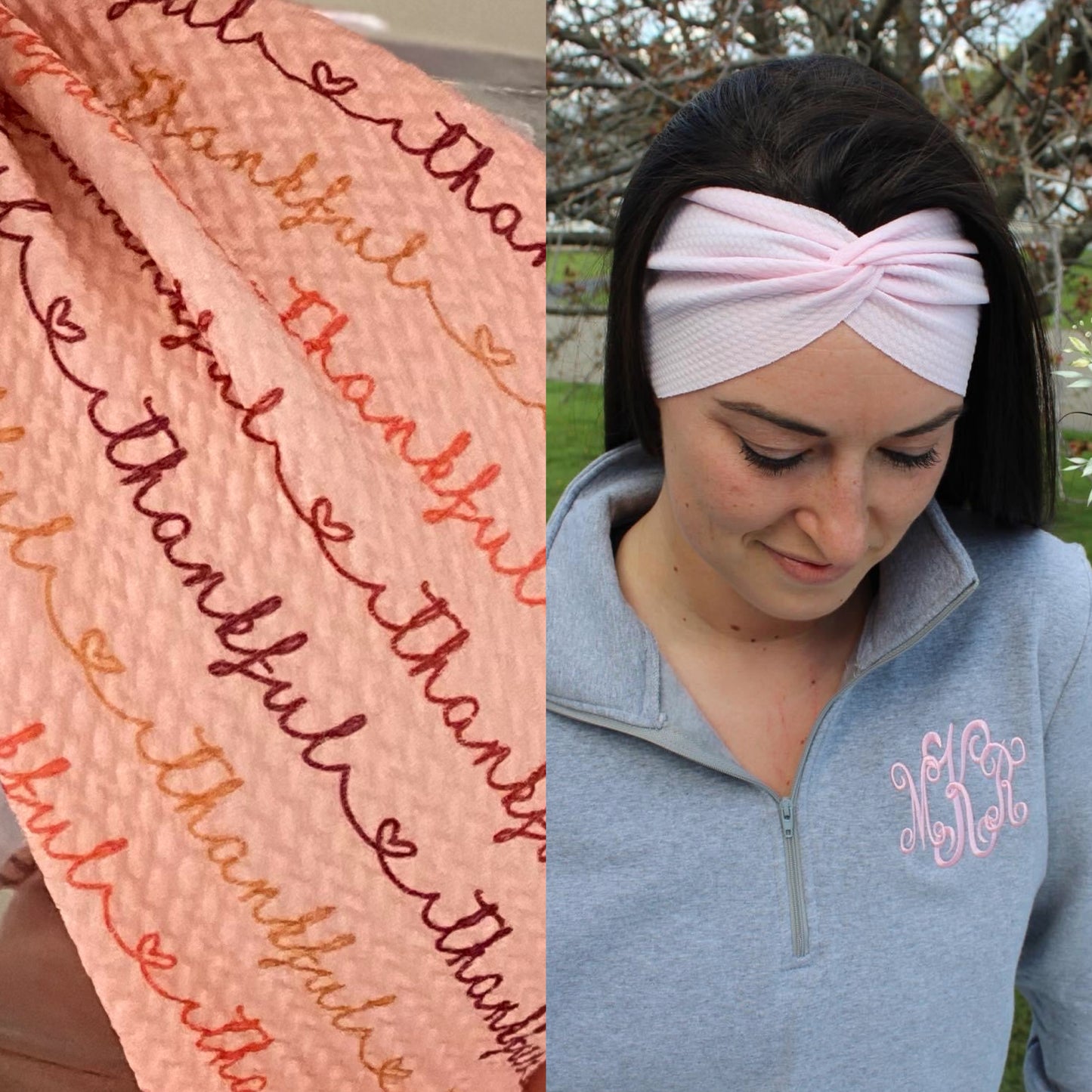 Thankful Adult Twist Headband