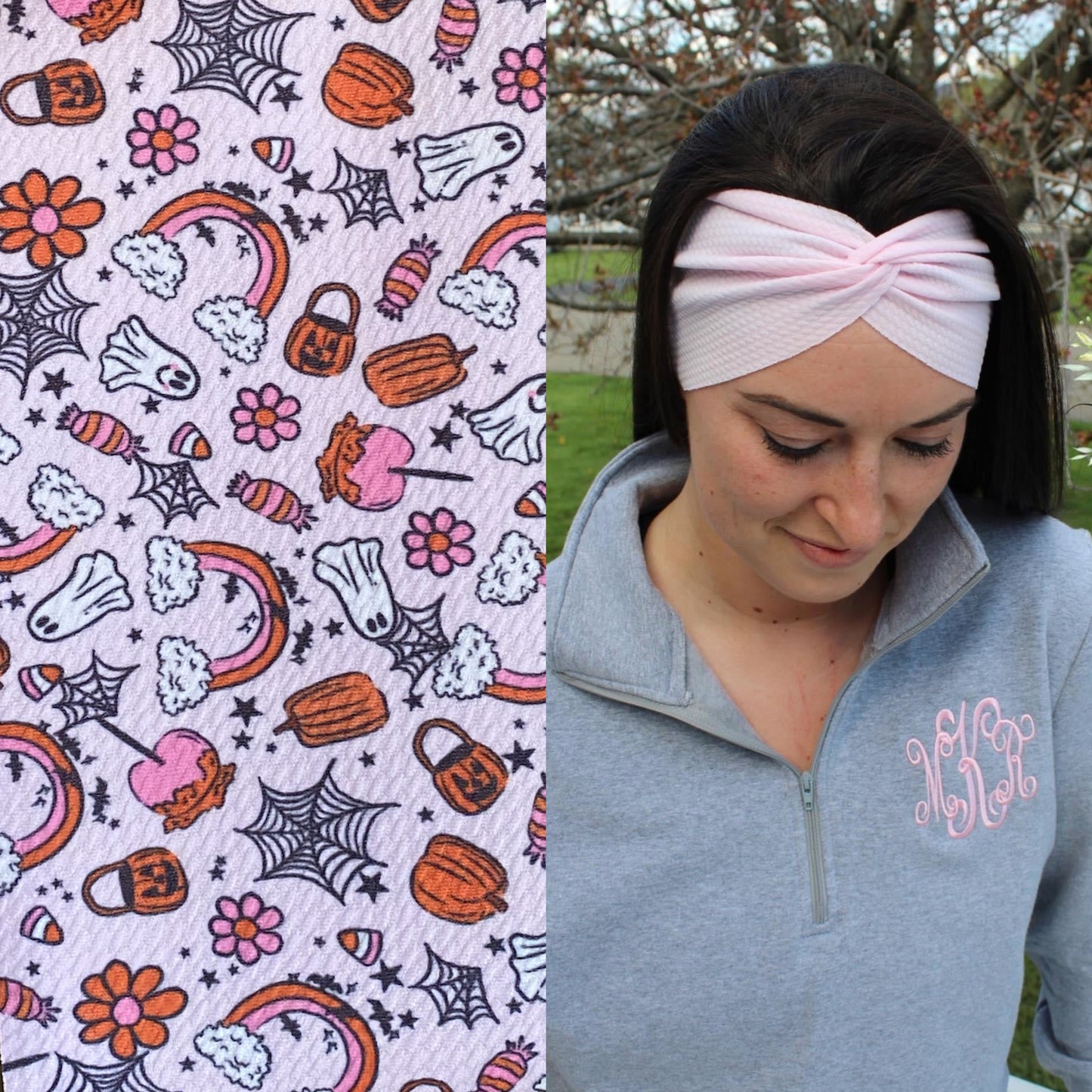 Girly Ghouls Adult Twist Headband