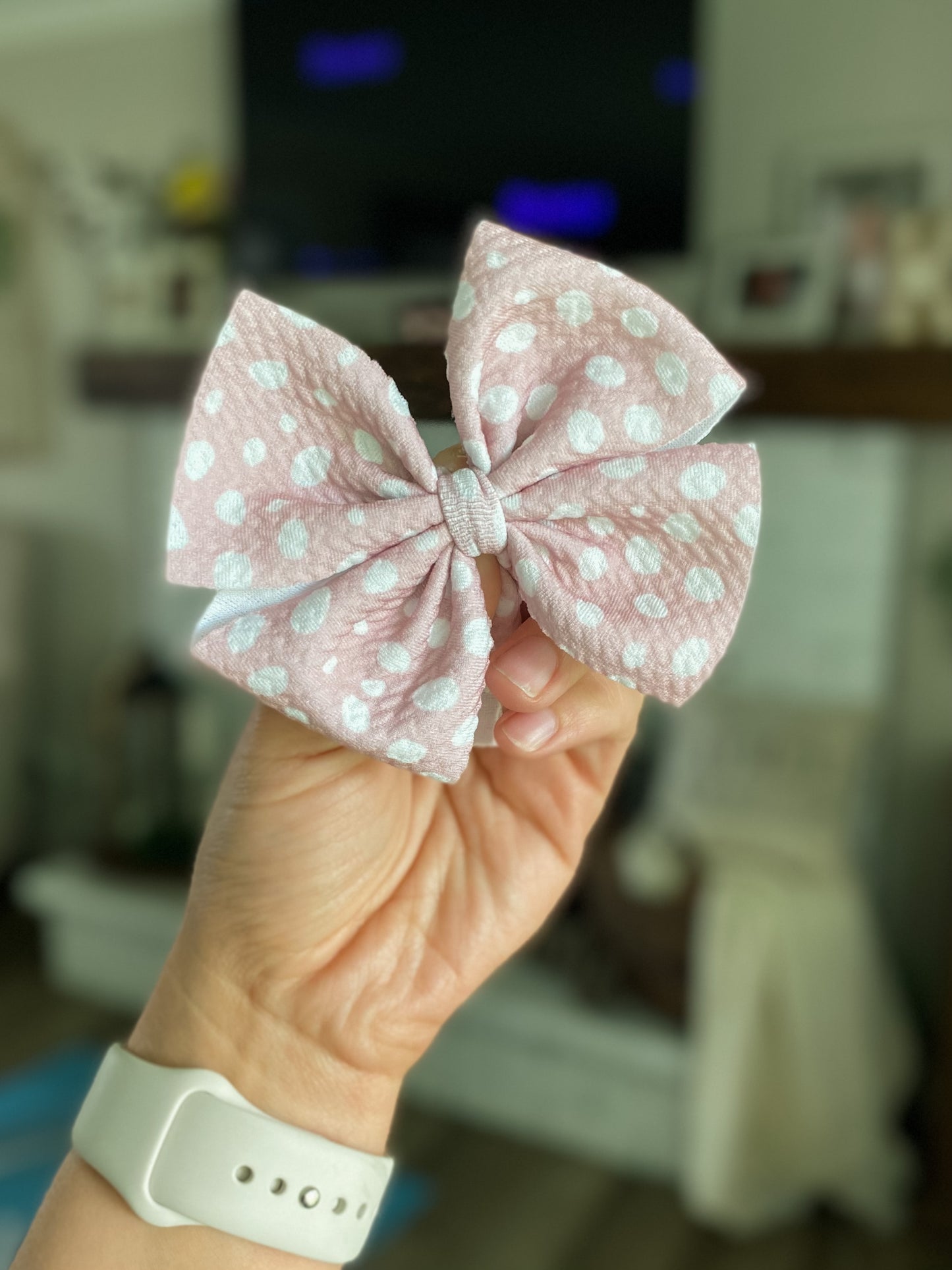 Botanical Boho Pinwheel Bow