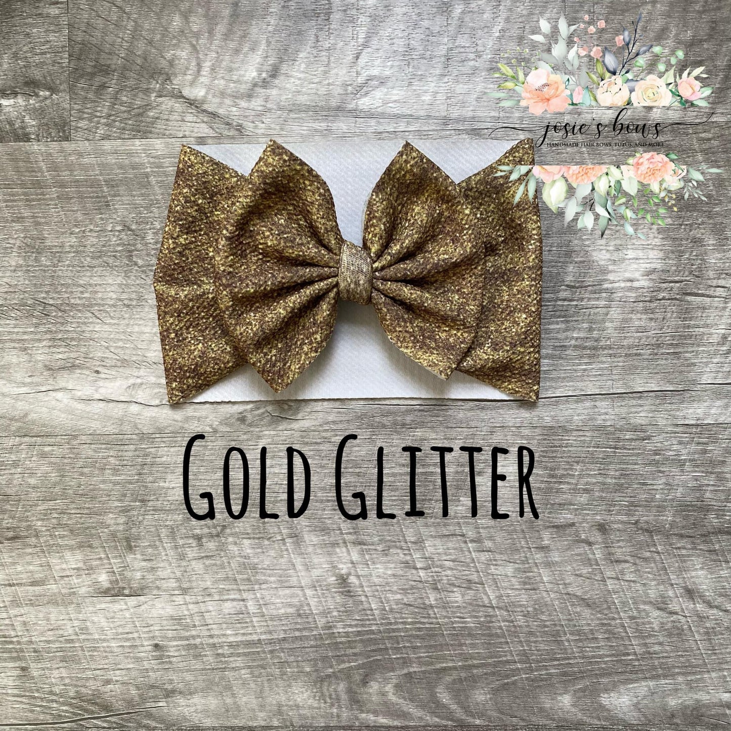 Gold Glitter Wrap