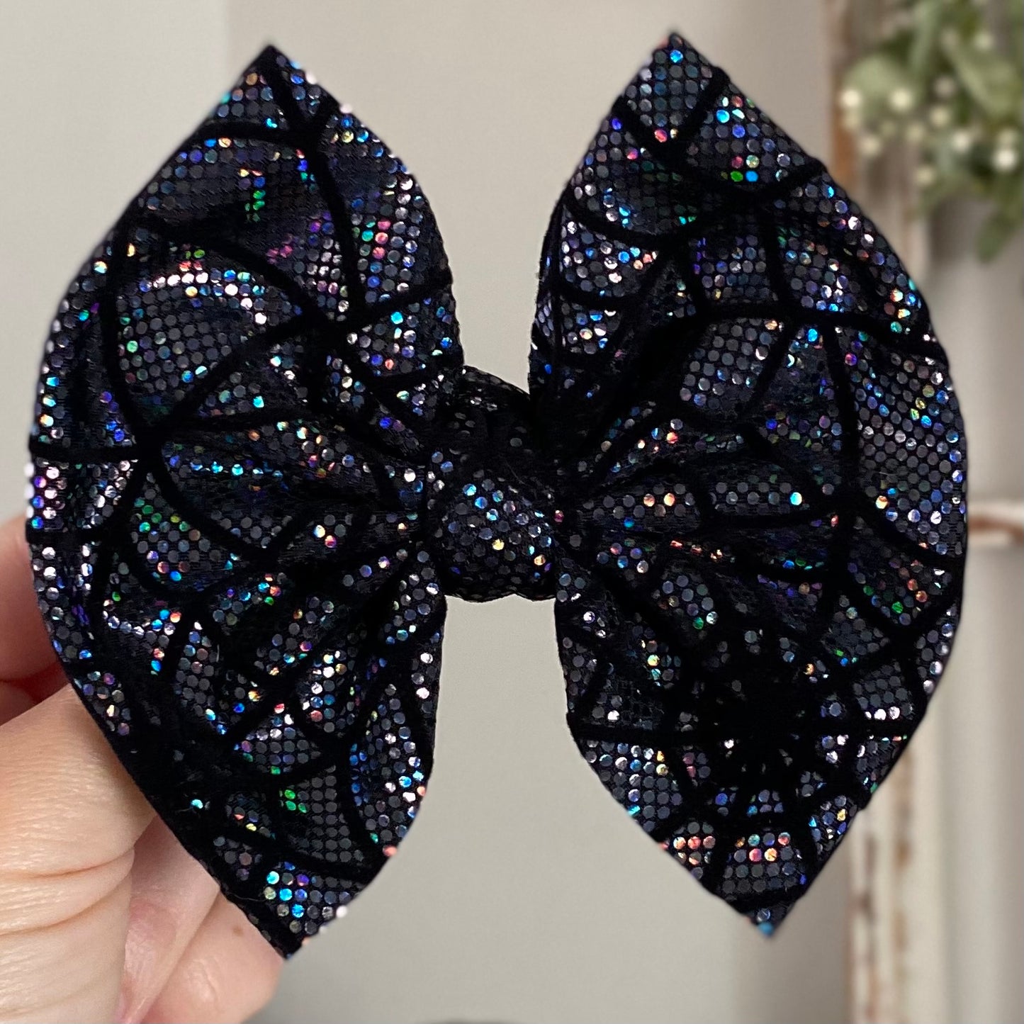 Holographic Spiderweb Bow