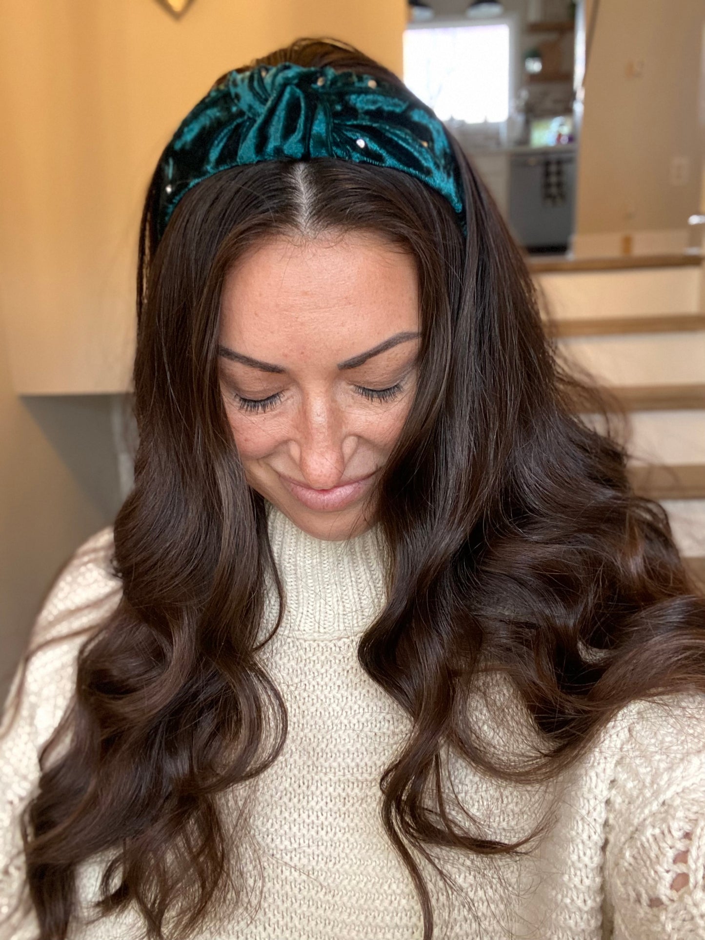 Velvet Shimmer Adult Knot Headband