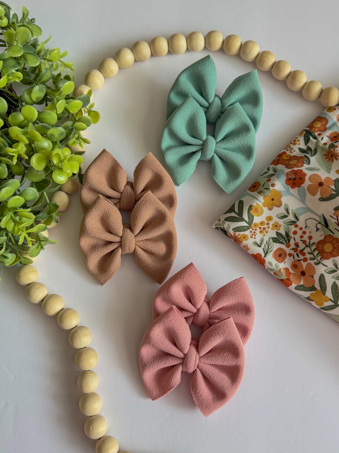 Earth Tones Suede Piggie Sets