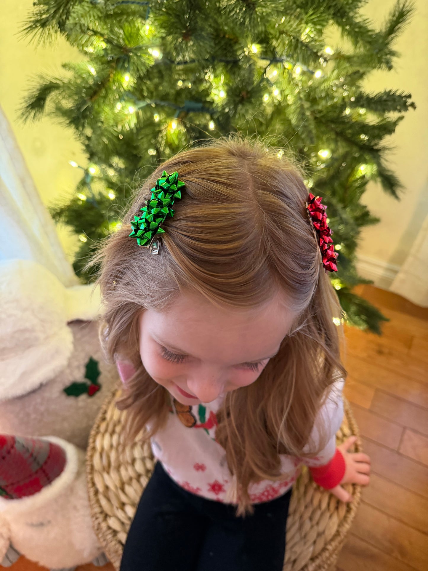 Gift Bow Kiddie Clips