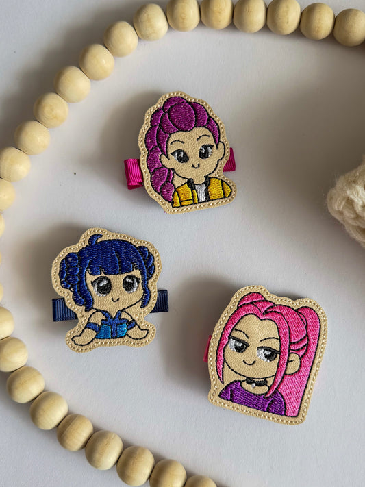 Huntrix Kiddie Clip Set