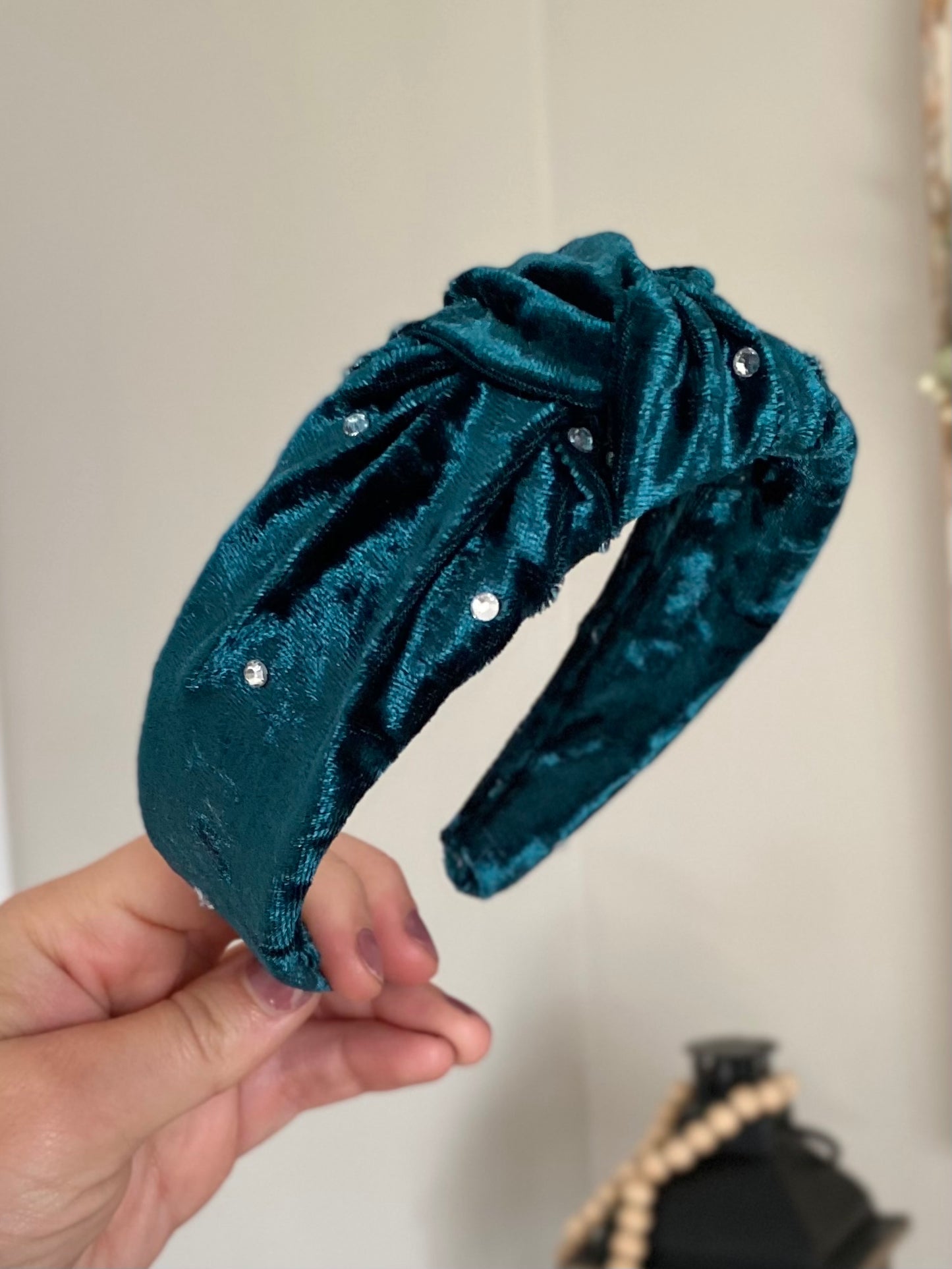 Velvet Shimmer Adult Knot Headband