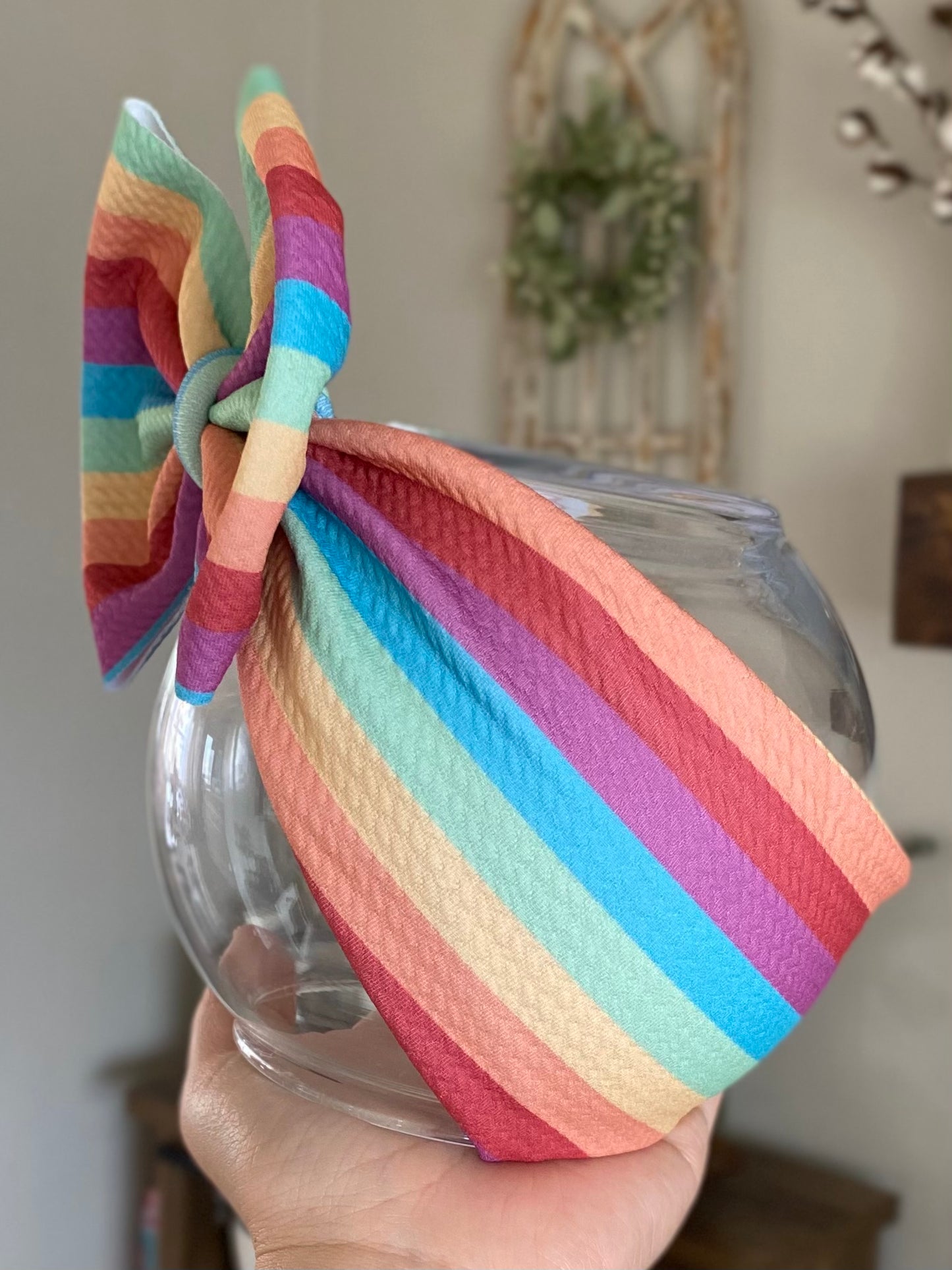 Rainbow Stripe Wrap