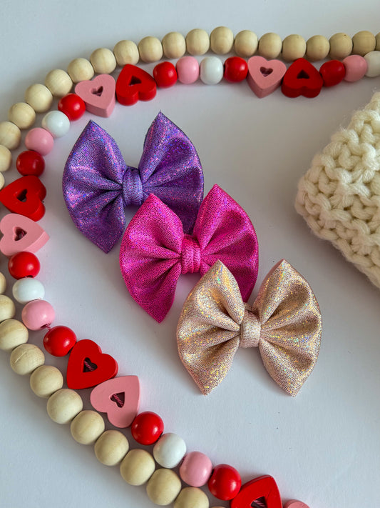 Coquette Holographic Mini Bows