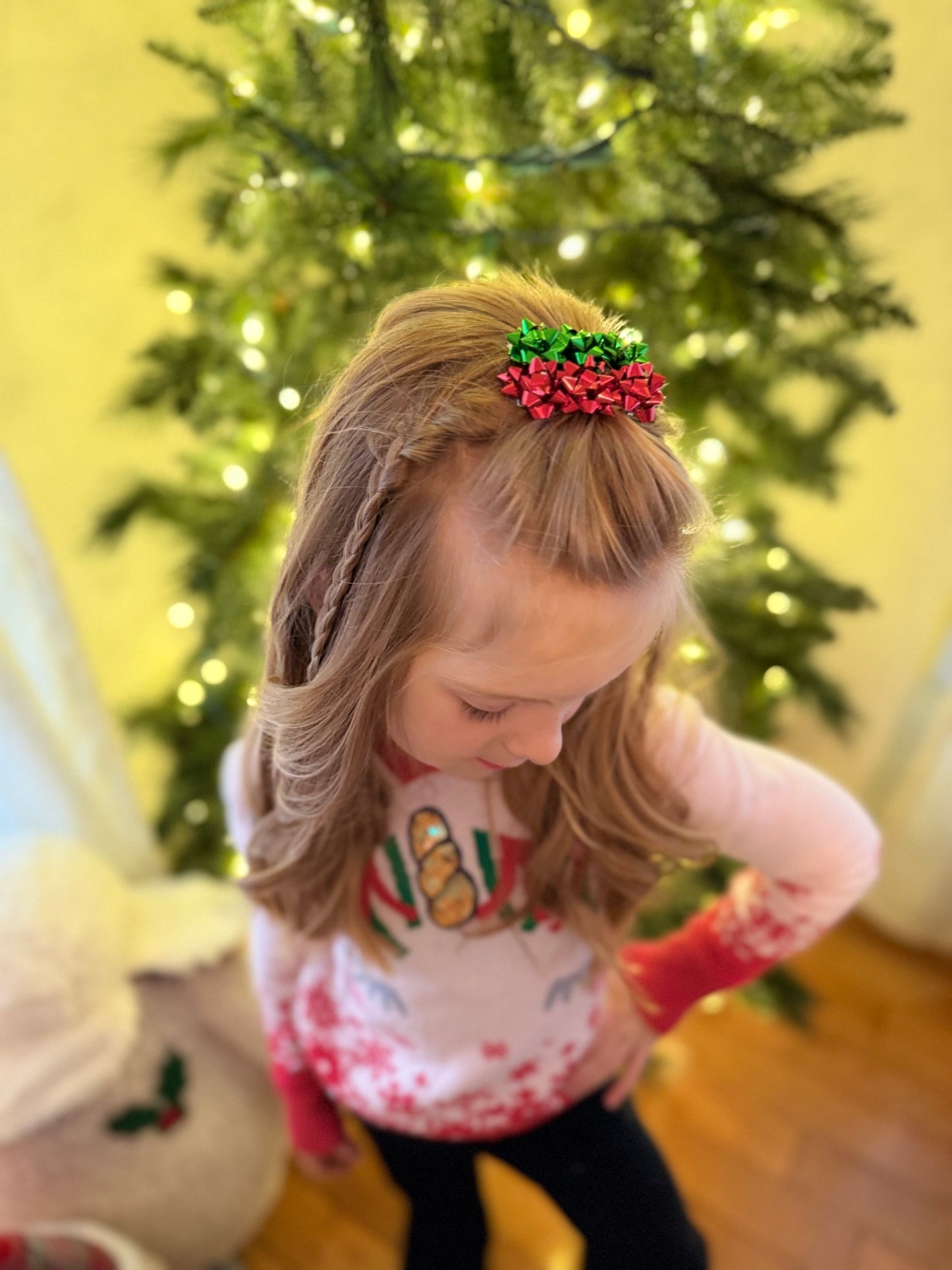 Gift Bow Kiddie Clips
