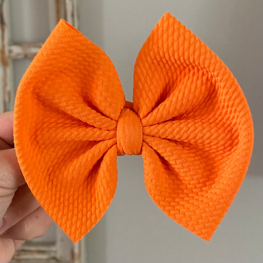 Orange Bow