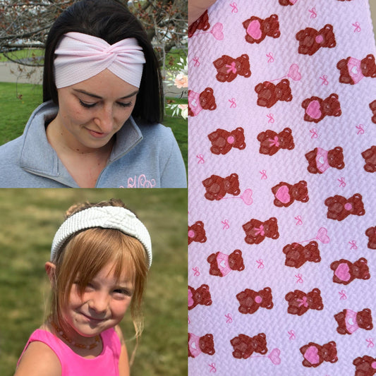 Love You Bear-y Much Headbands
