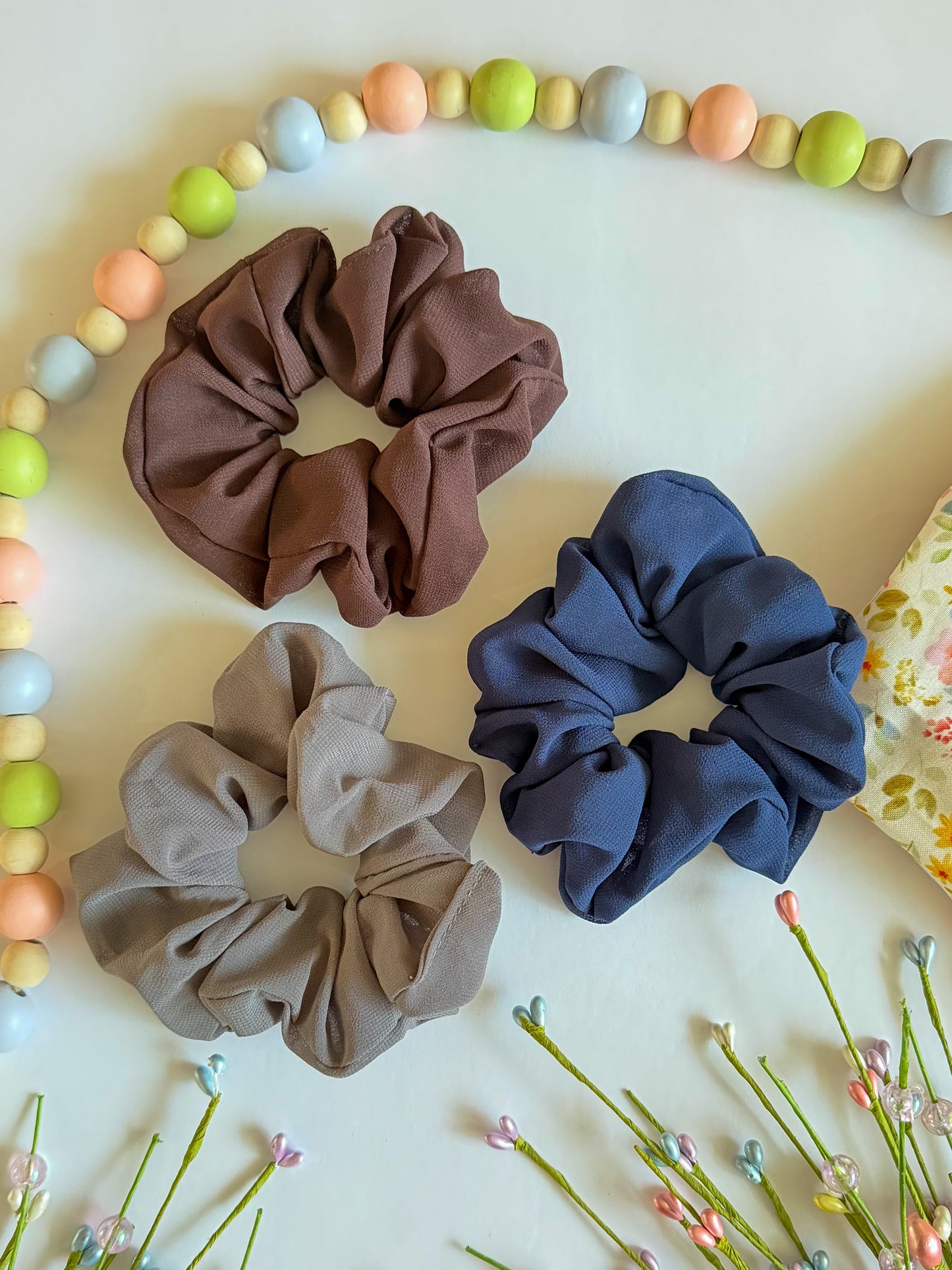Spring Scrunchies