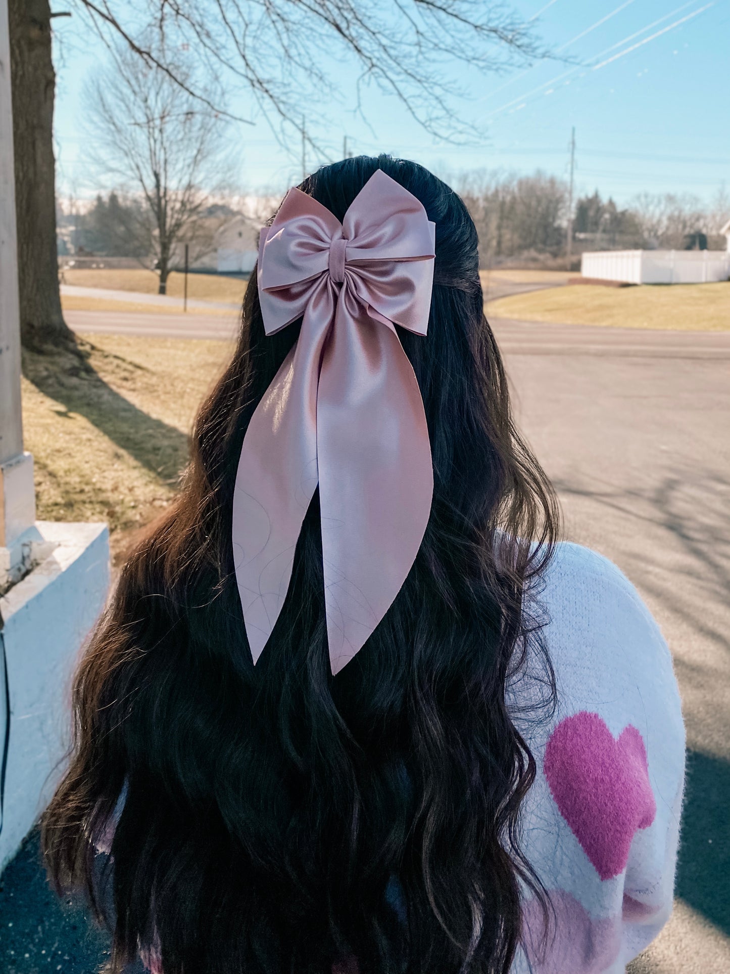 Stars and Stripes Holographic Coquette Bow