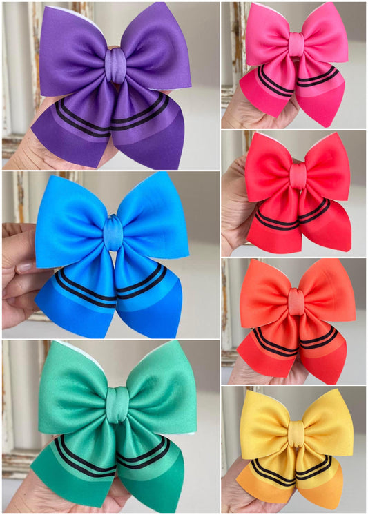 Crayon Sailor Bow