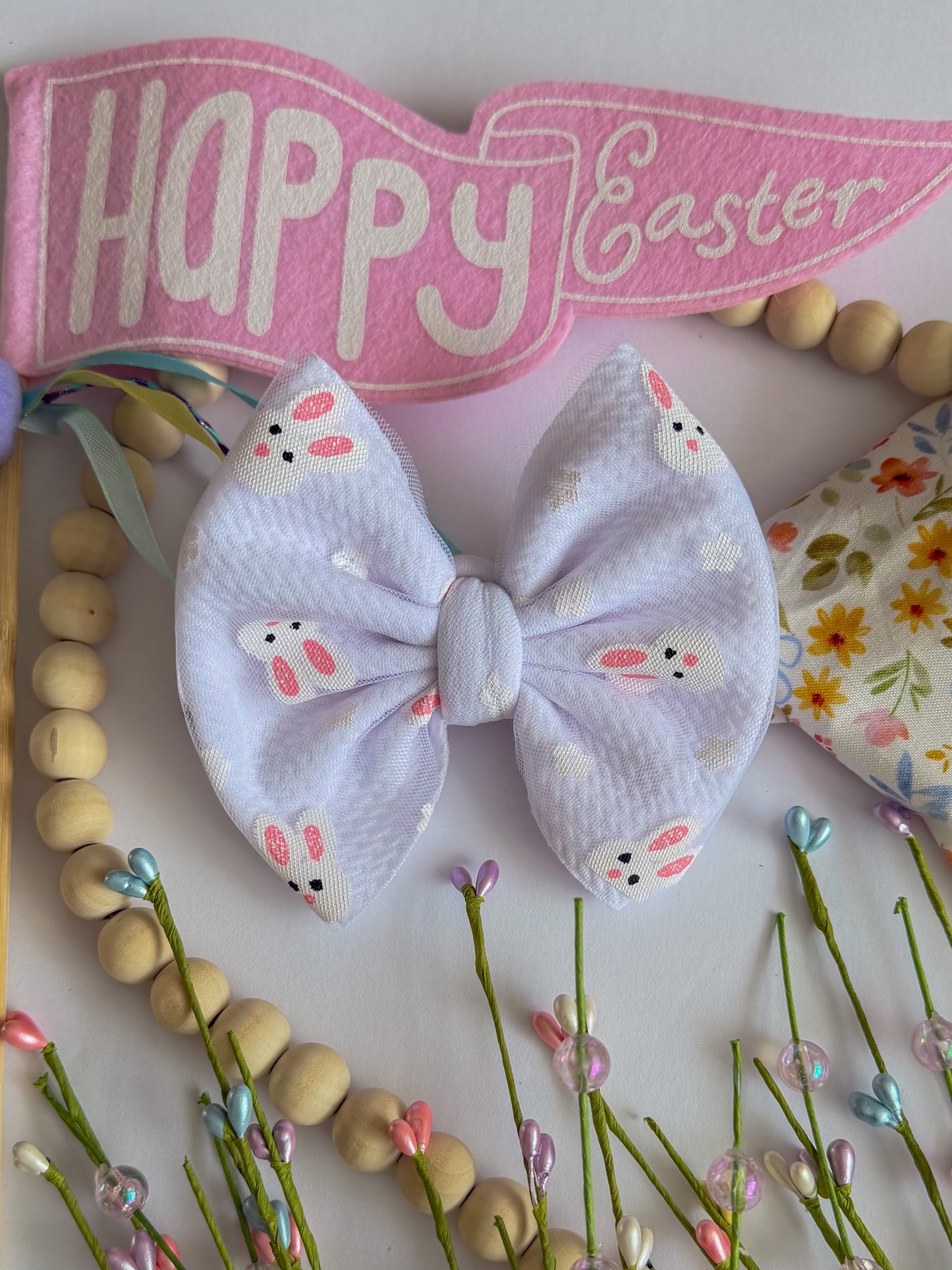 Bunny Mesh Bow