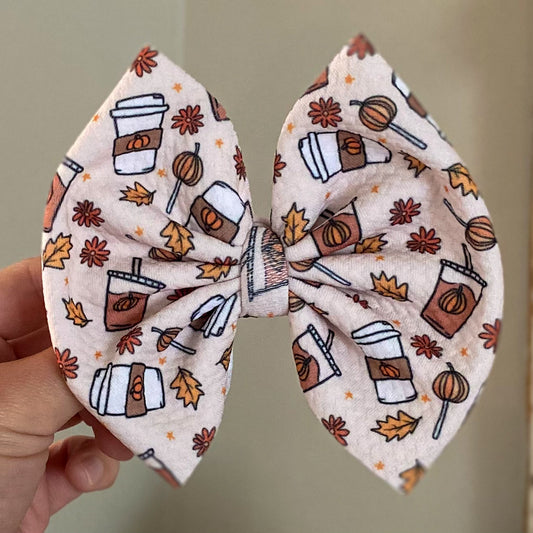 Pumpkin Spice and Everything Nice Bow