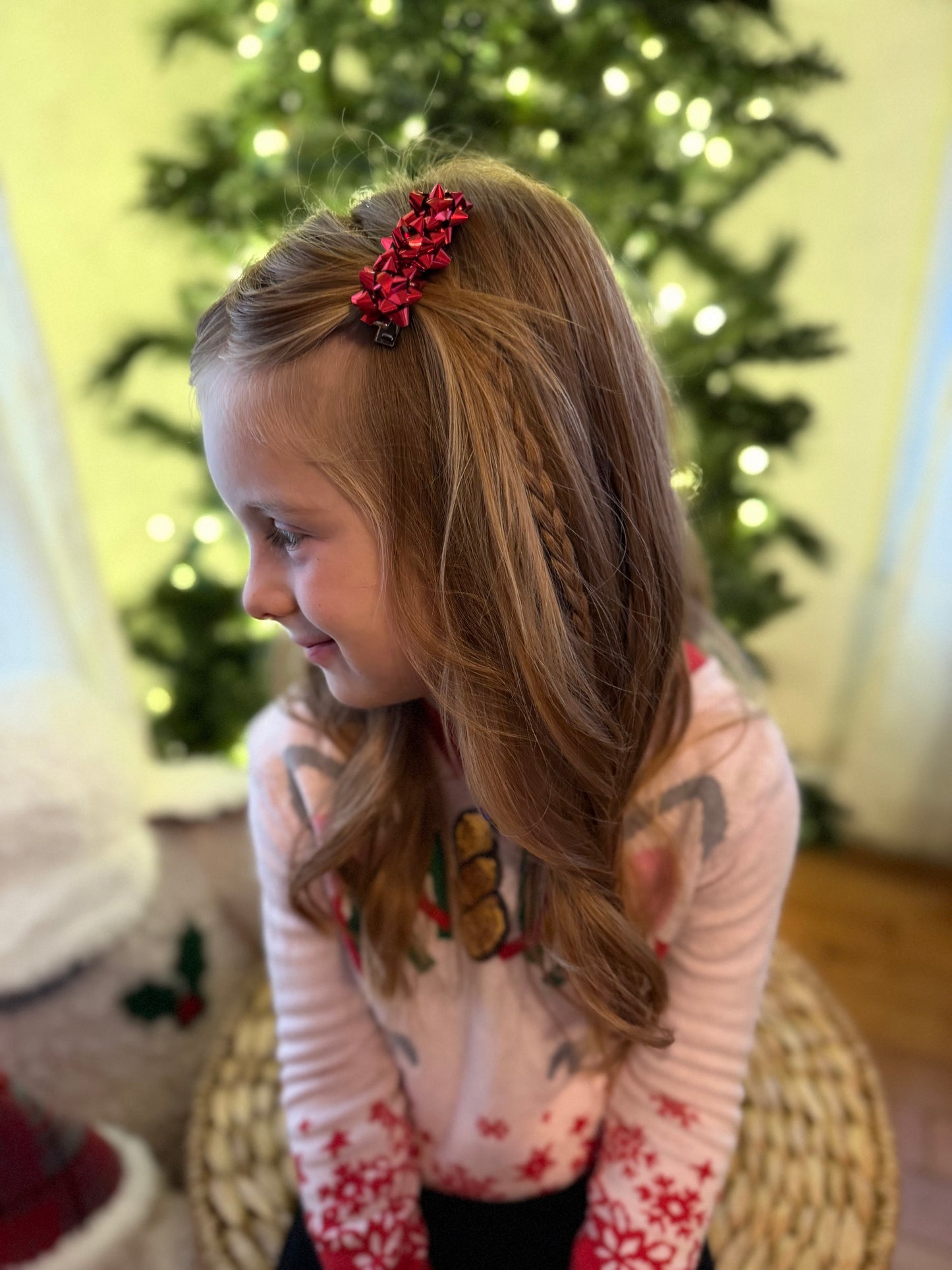 Gift Bow Kiddie Clips