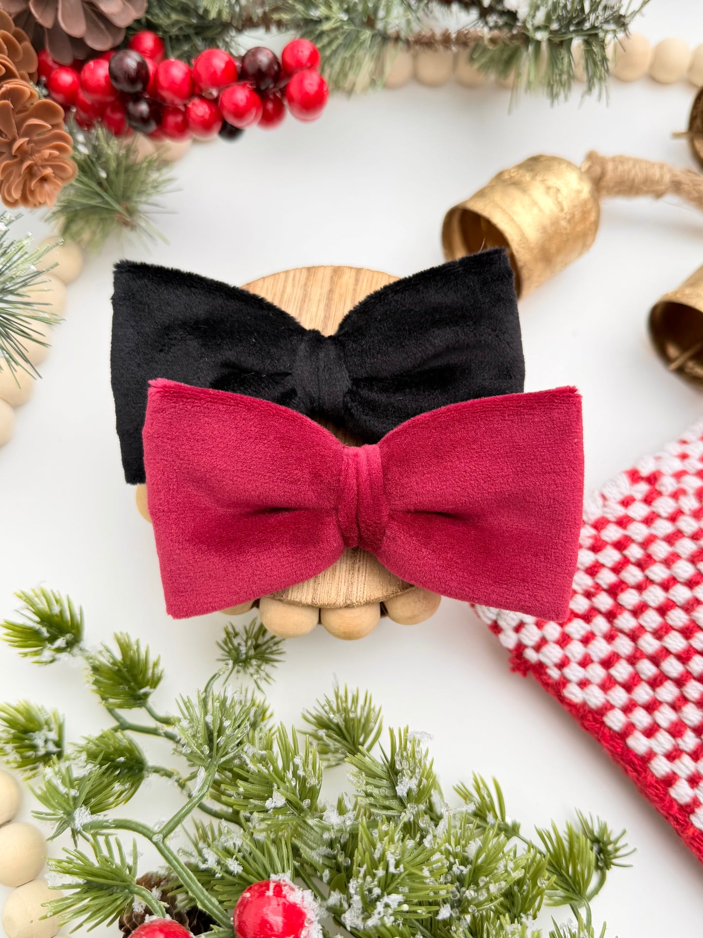 Holiday Velvet Bow Ties